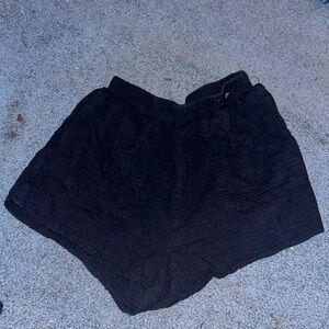 Black shorts from Rue21